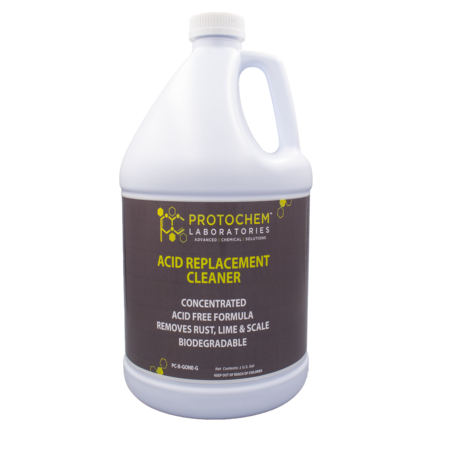 PROTOCHEM LABORATORIES Non-Acid Descaler Cleaner, 1 gal., PK4 PC-B-GONE-G-1